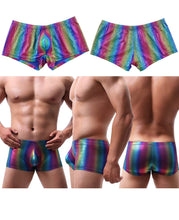 Load image into Gallery viewer, The Royale Flyness “Prismatic” trunk underwear