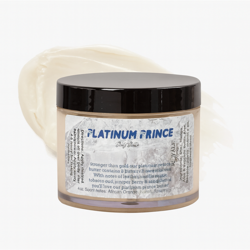 Royale Flyness “Platinum Prince” body butter