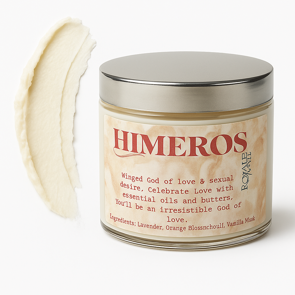 Royale Flyness ‘Himeros’ premium body butter (free soap bar with purchase)