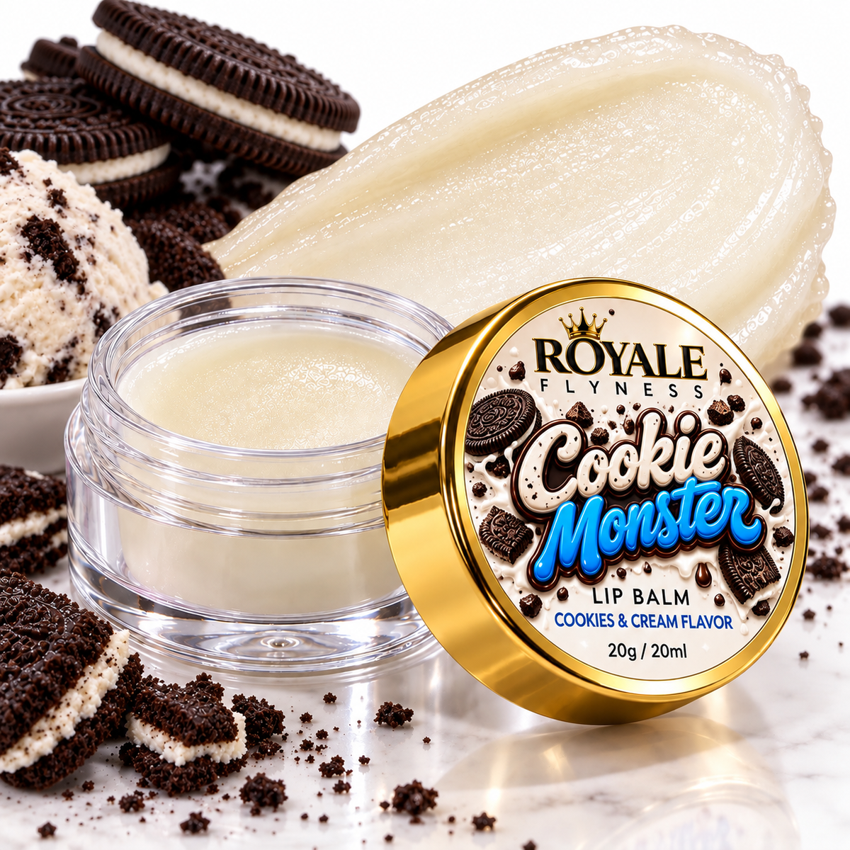 Cookie Monster Lip balm
