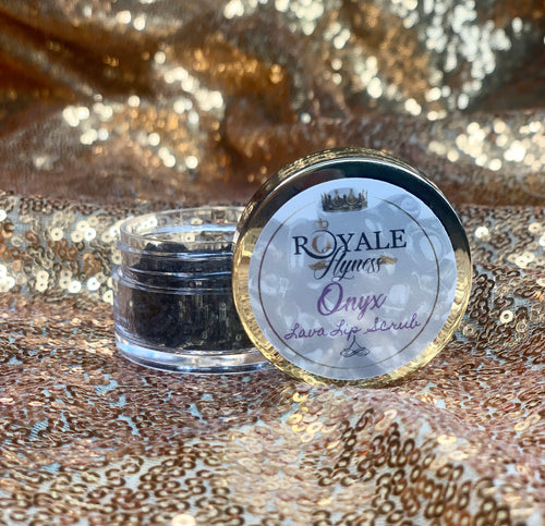 Royale Flyness “Onyx” Lava Lip Scrub