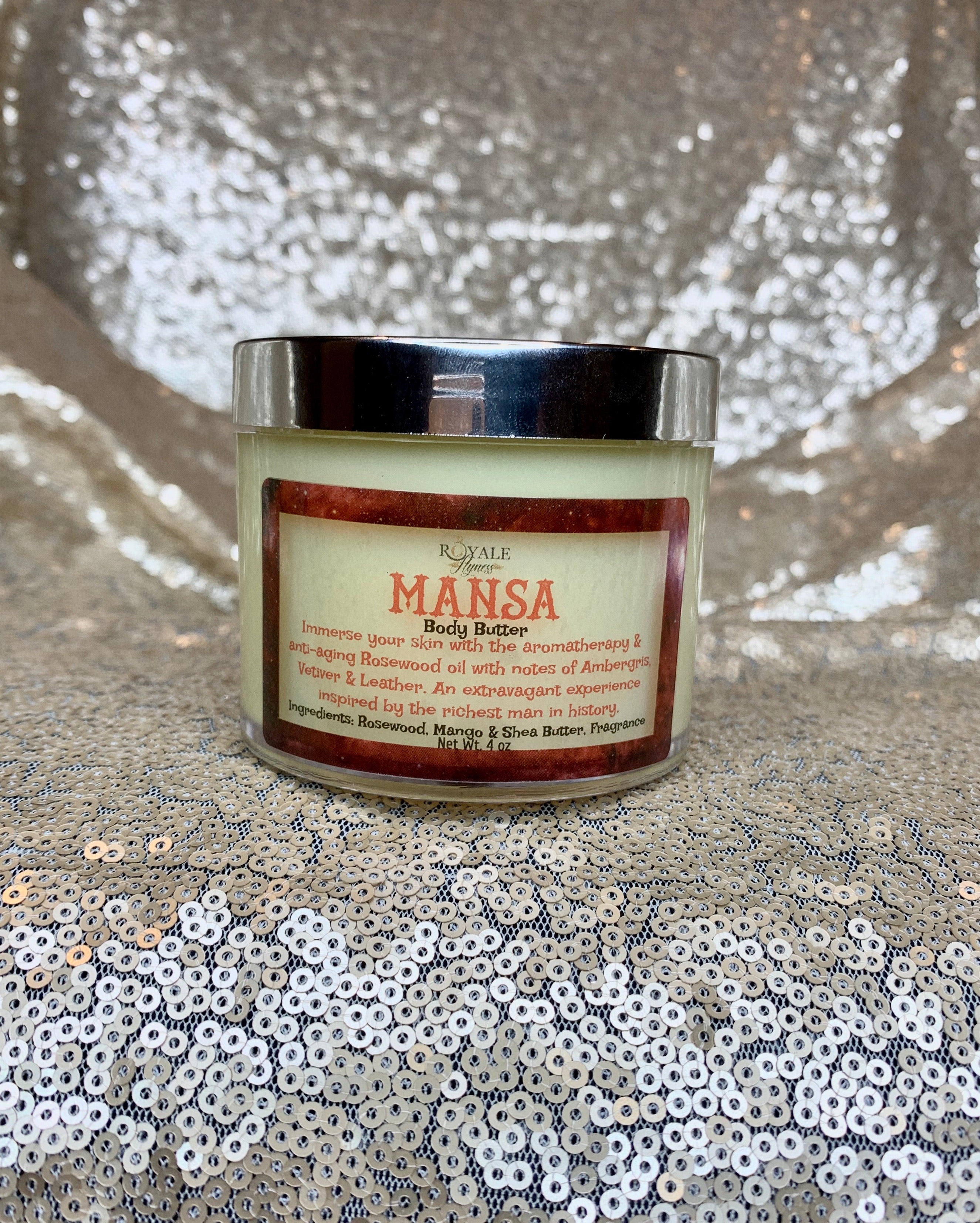 Royale Flyness “Mansa” body butter
