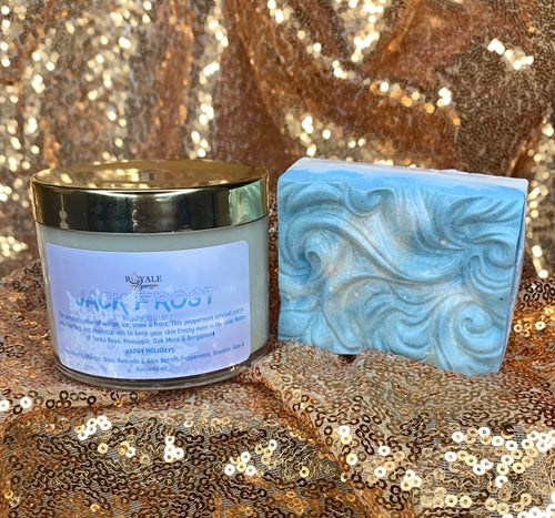 Royale Flyness “Jack Frost” limited edition premium Body Butter (free soap bar with purchase)